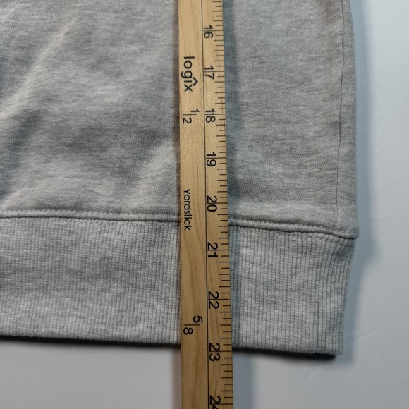 HOMAGE Sweatshirt Mens Small Gray Raglan Crewneck Tri-Blend Fleece Embroidered - Picture 4 of 7